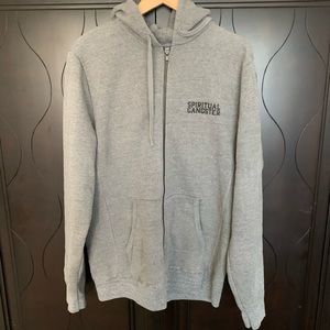 Spiritual Gangster Logo Zip-up Hoodie